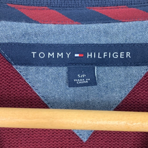 Tommy Hilfiger Striped Knit Button Front Cardigan - Picture 5 of 8